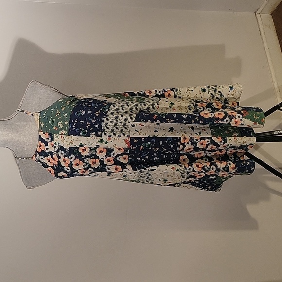 Fleur Bleve Womens Floral Sleeveless Dress Size 2 - Picture 1 of 8